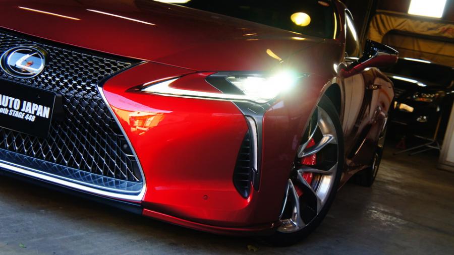 レクサスLC500　キャリパー塗装　COLOR:#001 Italian losso solid