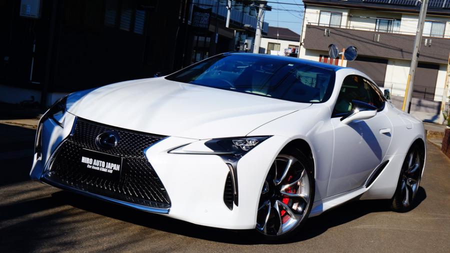 レクサスLC500　キャリパー塗装　COLOR:#001 Italian losso solid＆表面ハイポリッシュ加工