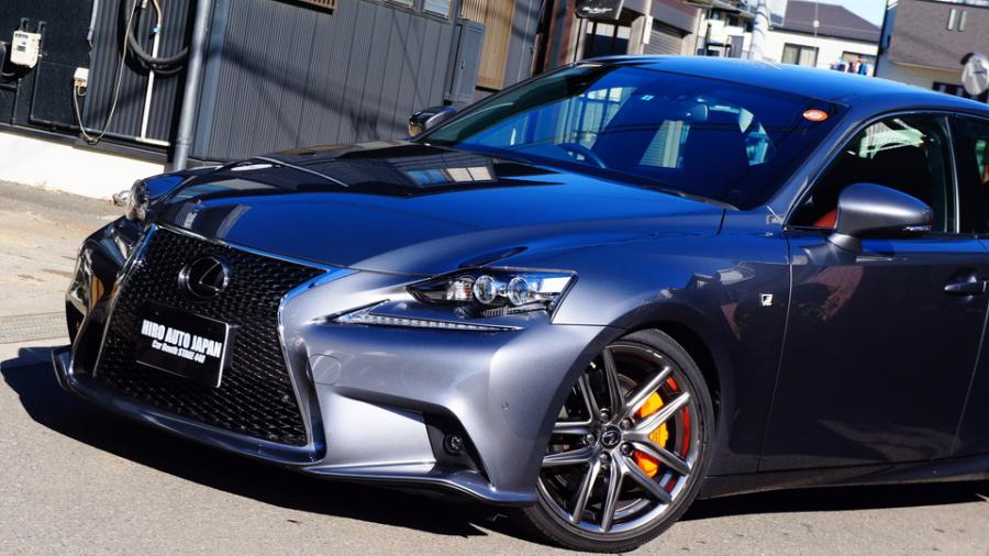 レクサスIS200t　キャリパー塗装　COLOR:#1110 Valencia premium orange