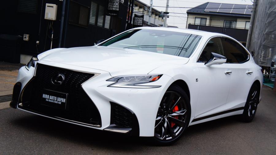 レクサスLS500　キャリパー塗装　COLOR:#1110 Valencia premium orange