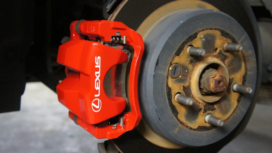 キャリパー塗装施工事例：レクサスGS350　キャリパー塗装　COLOR:#001 Italian losso solid IMG20_1698_lBlzmL_sub2.jpg