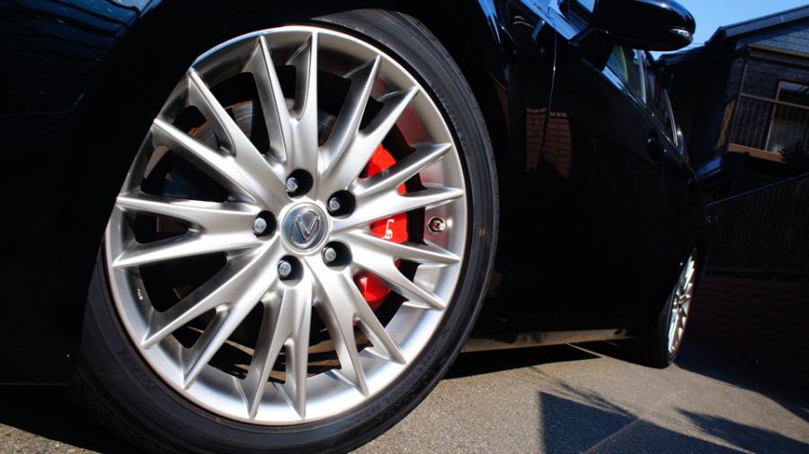 キャリパー塗装施工事例：レクサスGS350　キャリパー塗装　COLOR:#001 Italian losso solid IMG20_1698_lBlzmL_sub4.jpg