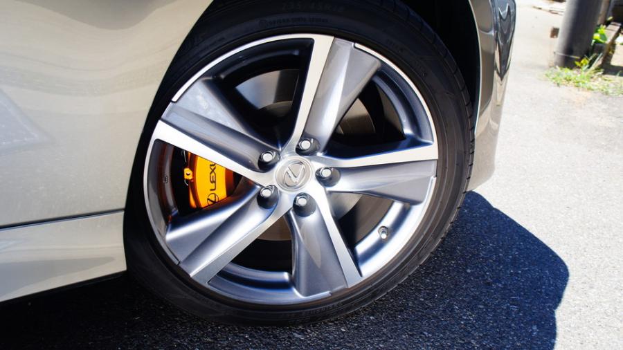 キャリパー塗装施工事例：レクサスGS　キャリパー塗装　COLOR:#030 Royal art pearl orange gold IMG20_1752_k7LrhX_sub3.jpg