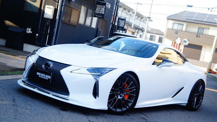 キャリパー塗装施工事例：レクサスLC500　キャリパー塗装　COLOR:#1110 Valencia premium orange IMG20_1770_DM6V3b_sub3.jpg