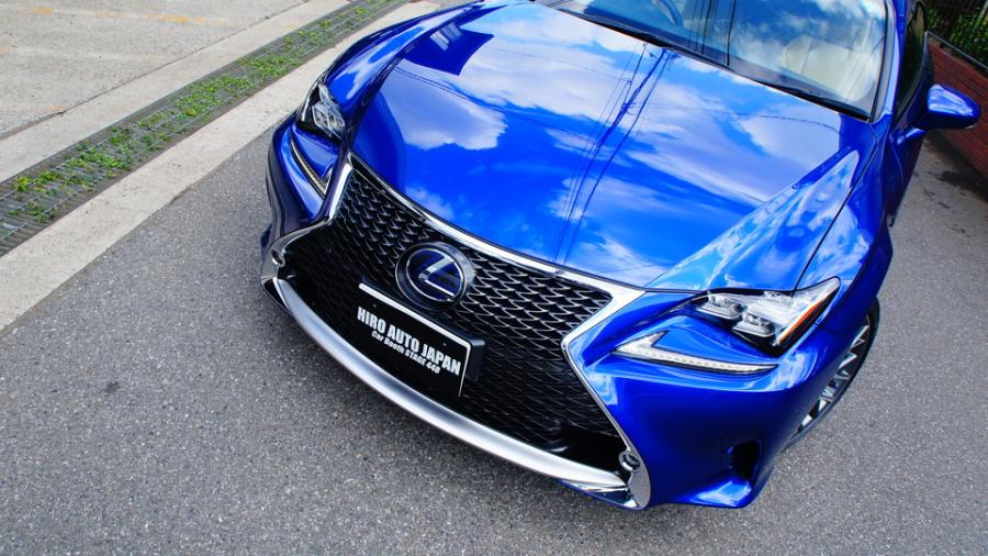 レクサスRC300h　キャリパー塗装　COLOR:#1110 Valencia premium orange