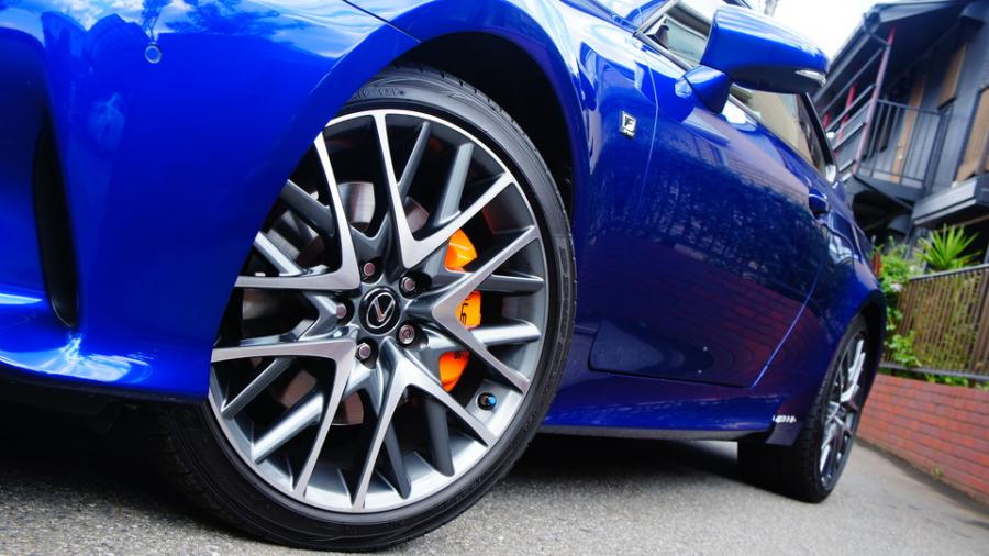 キャリパー塗装施工事例：レクサスRC300h　キャリパー塗装　COLOR:#1110 Valencia premium orange IMG20_1783_FY5sSH_sub5.jpg