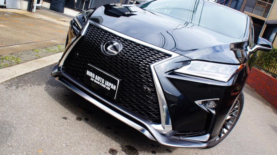 レクサスRX300Fスポーツ　キャリパー塗装　COLOR:#1116 Acid green