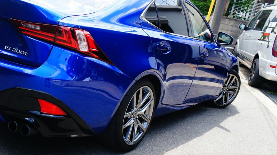 キャリパー塗装施工事例：レクサスIS200t　キャリパー塗装　COLOR:#001 Italian losso solid IMG20_1825_1innan_sub6.jpg