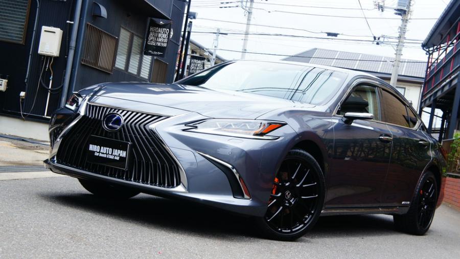 レクサスES300h　キャリパー塗装　ＣＯＬＯＲ：オレンジ系