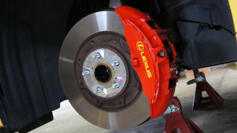 キャリパー塗装施工事例：レクサスLC500　キャリパー塗装　COLOR:#001 Italian losso solid IMG20_1839_k1I9SL_sub1.jpg