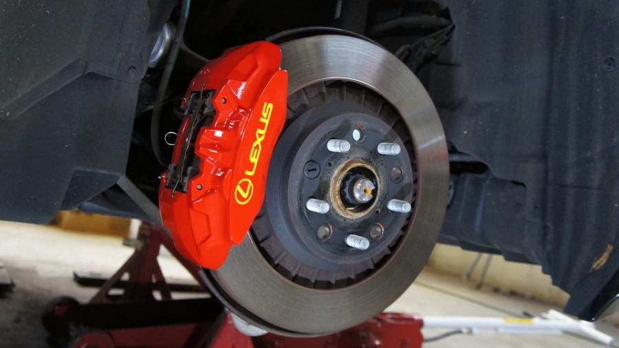 キャリパー塗装施工事例：レクサスLC500　キャリパー塗装　COLOR:#001 Italian losso solid IMG20_1839_k1I9SL_sub2.jpg