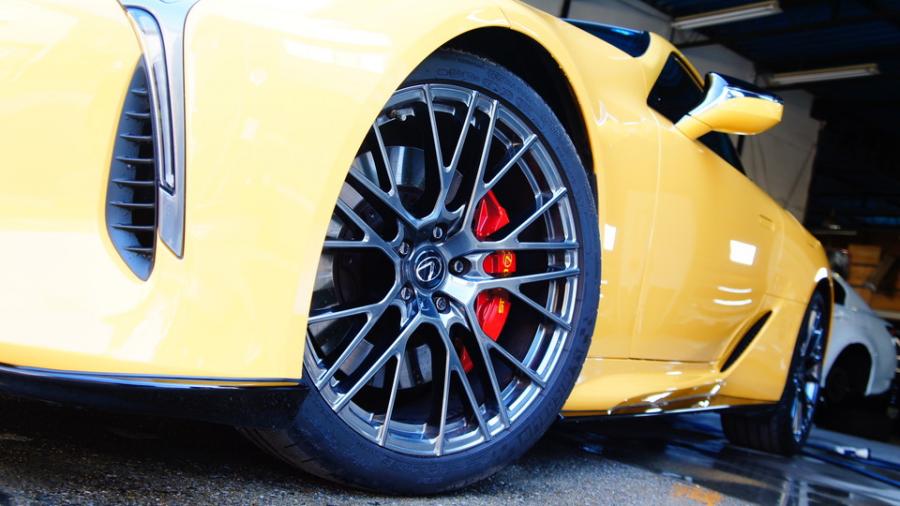 キャリパー塗装施工事例：レクサスLC500　キャリパー塗装　COLOR:#001 Italian losso solid IMG20_1839_k1I9SL_sub7.jpg