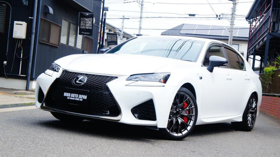 レクサスGS-F　キャリパー塗装　COLOR:ｵﾘｼﾞﾅﾙﾚｯﾄﾞ