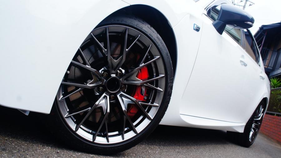 キャリパー塗装施工事例：レクサスGS-F　キャリパー塗装　COLOR:ｵﾘｼﾞﾅﾙﾚｯﾄﾞ IMG20_1841_ZfEJ1h_sub11.jpg