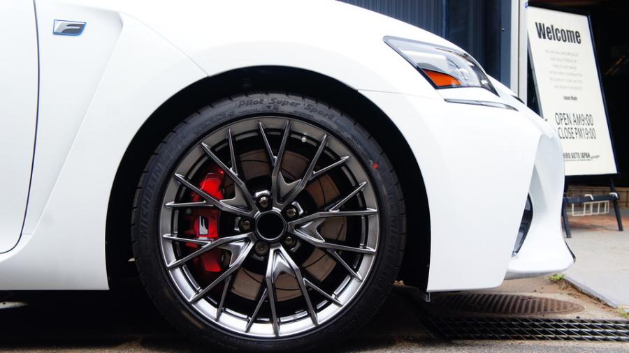 キャリパー塗装施工事例：レクサスGS-F　キャリパー塗装　COLOR:ｵﾘｼﾞﾅﾙﾚｯﾄﾞ IMG20_1841_ZfEJ1h_sub12.jpg