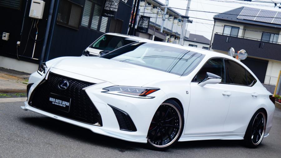 キャリパー塗装施工事例：レクサスES300ｈ　キャリパー塗装　COLOR:#1102 Charm gross candy red　ローター加工：Type:DP IMG20_1850_fJiZn2_sub5.jpg