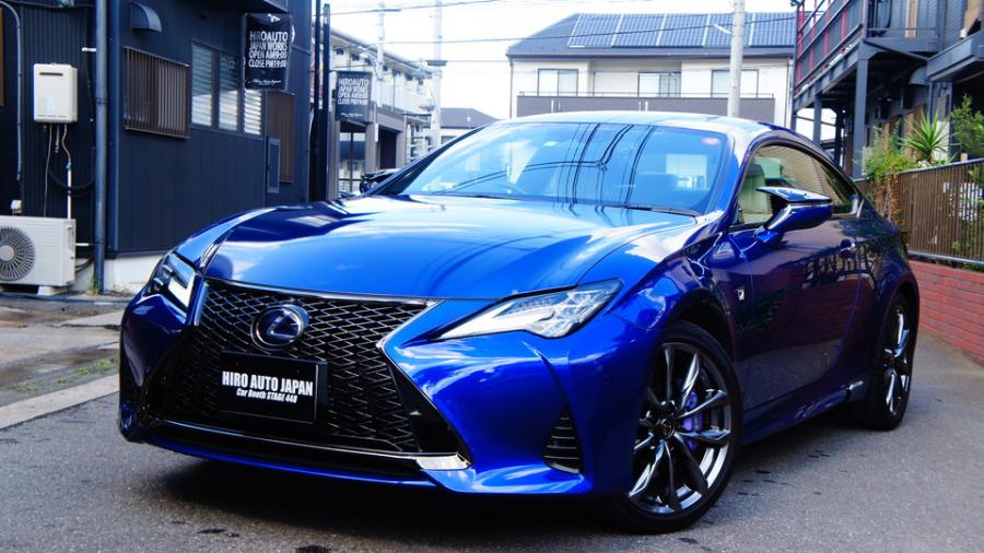 レクサスRC300ｈ　キャリパー塗装　ＣＯＬＯＲ：#1105 Luminous lavender metallic