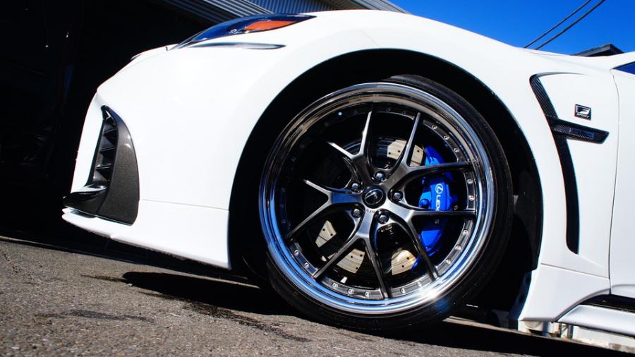 キャリパー塗装施工事例：レクサスLS500Fスポーツ　キャリパー塗装COLOR:#1115 Deep marine blue　ローター塗装COLOR:#005 Deep coal black　ローター加工Type:C6S8D IMG20_1904_R5w0f8_sub5.jpg