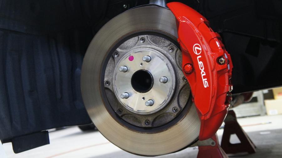 キャリパー塗装施工事例：レクサスLS500Fスポーツ　キャリパー塗装COLOR:#001 Italian losso solid IMG20_1918_MeXk9p_sub1.jpg