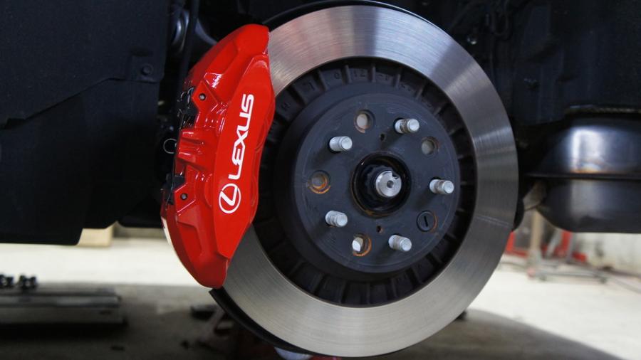 キャリパー塗装施工事例：レクサスLS500Fスポーツ　キャリパー塗装COLOR:#001 Italian losso solid IMG20_1918_MeXk9p_sub2.jpg