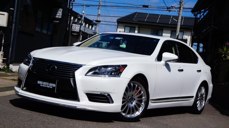 レクサスLS600h　キャリパー塗装COLOR:#001 Italian losso solid