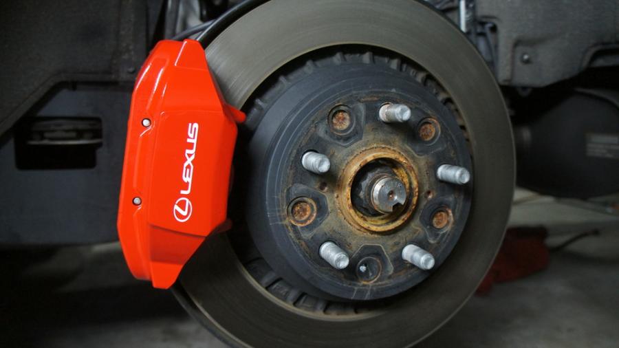 キャリパー塗装施工事例：レクサスLS600h　キャリパー塗装COLOR:#001 Italian losso solid IMG20_1941_BXTEJM_sub2.jpg