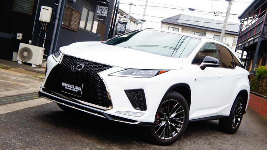 レクサスRX　キャリパー塗装COLOR:#001 Italian losso solid