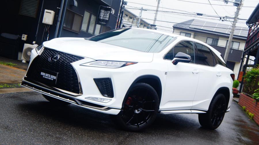 レクサスRX300　キャリパー塗装COLOR:#010 premiun rouge candy red