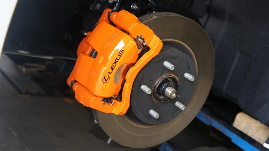 キャリパー塗装施工事例：レクサスES　キャリパー塗装COLOR:#1110 Valencia premium orange IMG20_2011_unNXzG_sub2.jpg