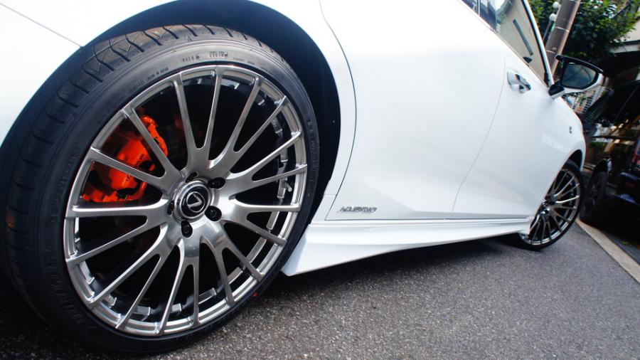 キャリパー塗装施工事例：レクサスES　キャリパー塗装COLOR:#1110 Valencia premium orange IMG20_2011_unNXzG_sub6.jpg