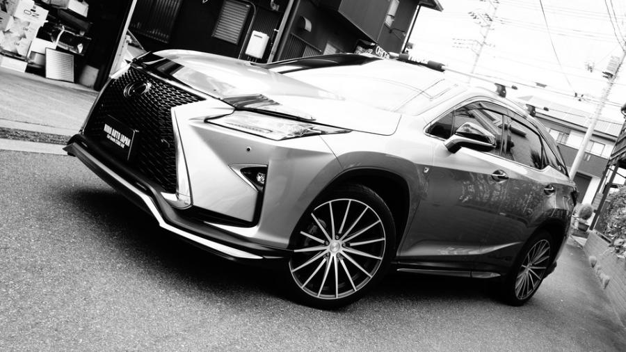 キャリパー塗装施工事例：レクサスRX200t　キャリパー塗装COLOR:#1110 Valencia premium orange　ローター塗装COLOR:#004 Blast light gray metalic IMG20_2012_smoIn3_sub7.jpg