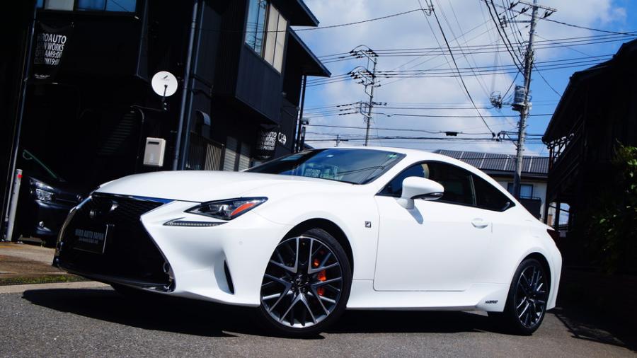 キャリパー塗装施工事例：レクサスRC300h　キャリパー塗装COLOR:#1110 Valencia premium orange　ローター塗装COLOR:#004 Blast light gray metalic IMG20_2023_nbbII3_sub7.jpg