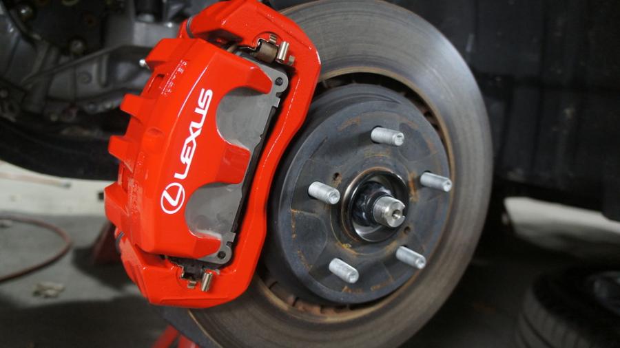 キャリパー塗装施工事例：レクサスRX450h　キャリパー塗装COLOR:#001 Italian losso solid IMG20_2031_Ia9g2X_sub1.jpg