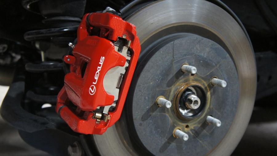 キャリパー塗装施工事例：レクサスRX450h　キャリパー塗装COLOR:#001 Italian losso solid IMG20_2031_Ia9g2X_sub2.jpg