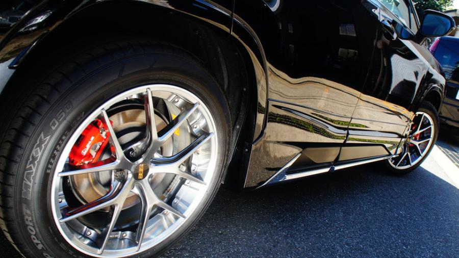 キャリパー塗装施工事例：レクサスRX450h　キャリパー塗装COLOR:#001 Italian losso solid IMG20_2031_Ia9g2X_sub7.jpg