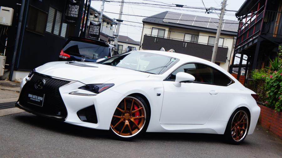 キャリパー塗装施工事例：レクサスRC-F　キャリパー塗装COLOR:#001 Italian losso solid IMG20_2044_azep7m_sub9.jpg