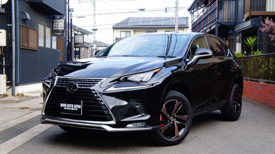 レクサスNX300　キャリパー塗装COLOR:#001 Italian losso solid