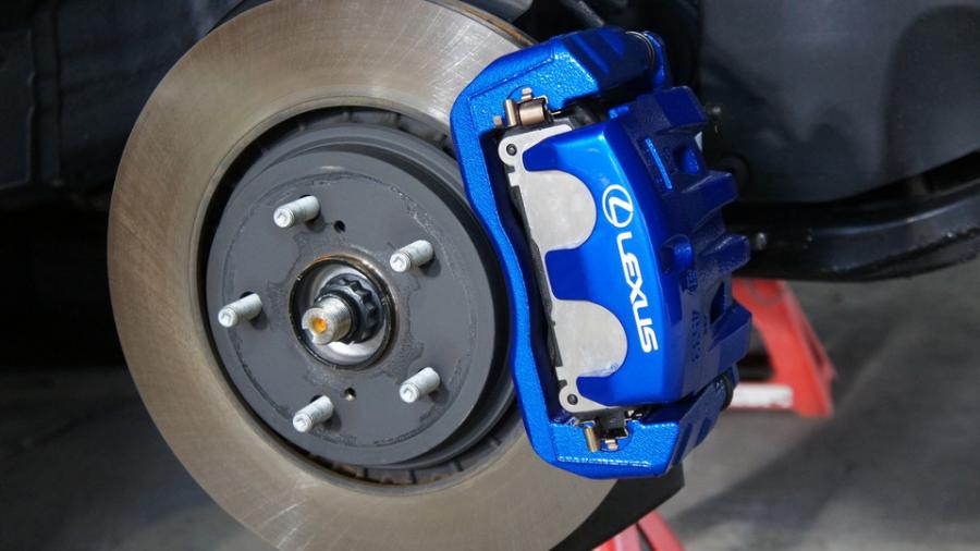 キャリパー塗装施工事例：レクサスRX450ｈ　キャリパー塗装COLOR:#1115 Deep marine blue IMG20_2097_AVafmP_sub1.jpg