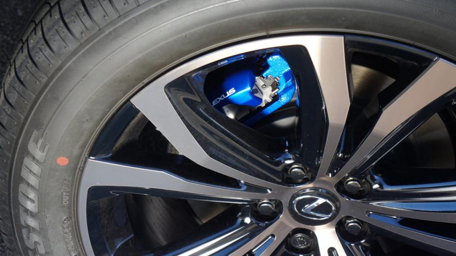 キャリパー塗装施工事例：レクサスRX450ｈ　キャリパー塗装COLOR:#1115 Deep marine blue IMG20_2097_AVafmP_sub4.jpg