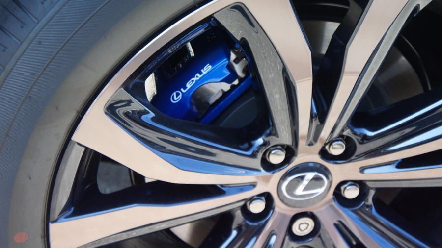 キャリパー塗装施工事例：レクサスRX450ｈ　キャリパー塗装COLOR:#1115 Deep marine blue IMG20_2097_AVafmP_sub7.jpg