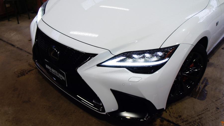 キャリパー塗装施工事例：レクサスLS500Fスポーツ　キャリパー塗装・ローター塗装COLOR:#098 honey of pearl orange＆#006 Diamonddust silver　ローター加工Type:C6S8D IMG20_2123_8klH6d_sub9.jpg