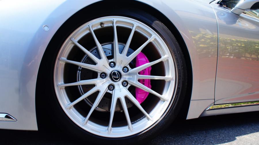 キャリパー塗装施工事例：レクサスLS500　キャリパー塗装　COLOR:オリジナル調色　ローター加工Type:C6S8D IMG20_2137_bRYiNL_sub5.jpg