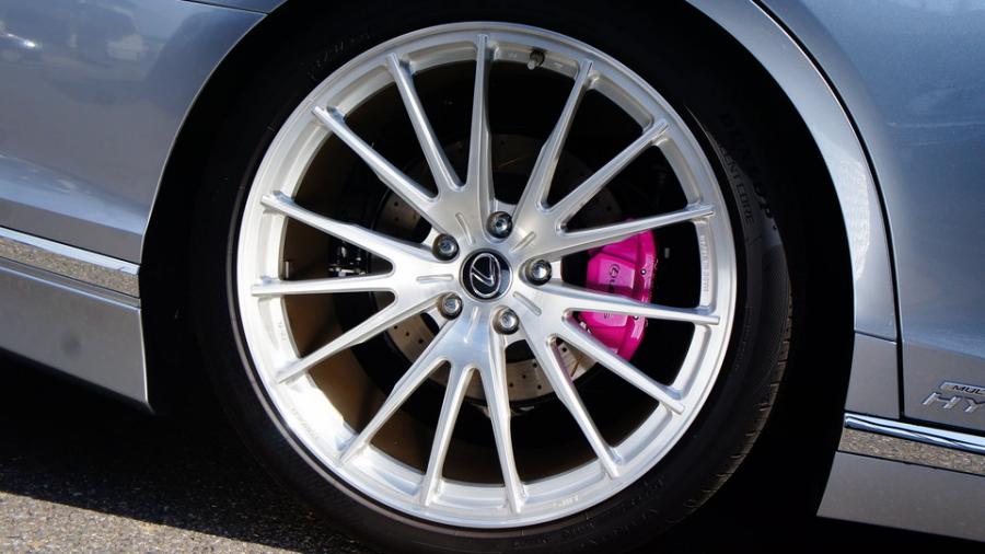 キャリパー塗装施工事例：レクサスLS500　キャリパー塗装　COLOR:オリジナル調色　ローター加工Type:C6S8D IMG20_2137_bRYiNL_sub6.jpg