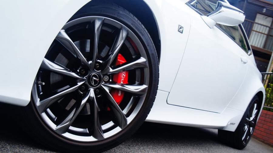 キャリパー塗装施工事例：レクサスRC　キャリパー塗装　COLOR:#001 Italian losso solid IMG20_2155_vQEJ1i_sub3.jpg