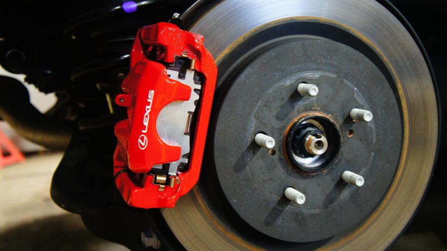 キャリパー塗装施工事例：レクサスRX450ｈ　キャリパー塗装COLOR:#001 Italian losso solid IMG20_2163_5BhXd4_sub2.jpg