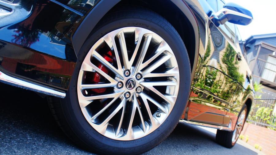 キャリパー塗装施工事例：レクサスRX450ｈ　キャリパー塗装COLOR:#001 Italian losso solid IMG20_2163_5BhXd4_sub3.jpg