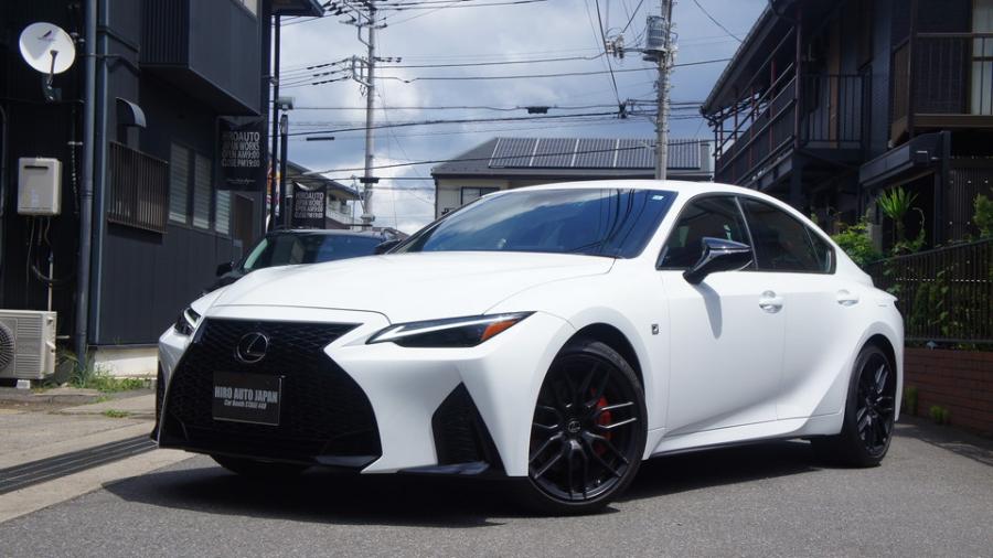 レクサスIS300　キャリパー塗装COLOR:#001 Italian losso solid