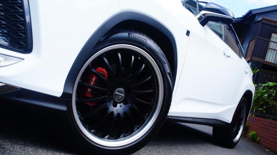 キャリパー塗装施工事例：レクサスRX　キャリパー塗装COOR:#001 Italian losso solid IMG20_2176_TV1DJd_sub1.jpg