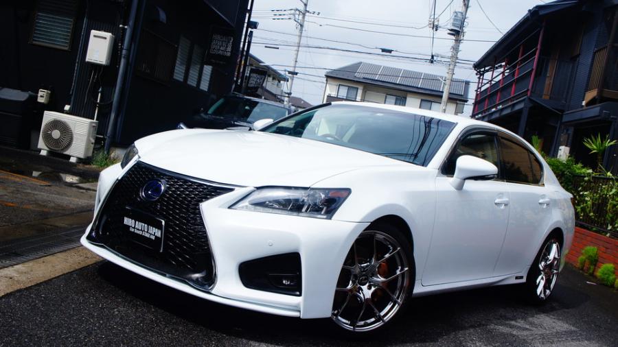 レクサスGS450ｈ　キャリパー塗装COLOR:#030 Royal art pearl orange gold