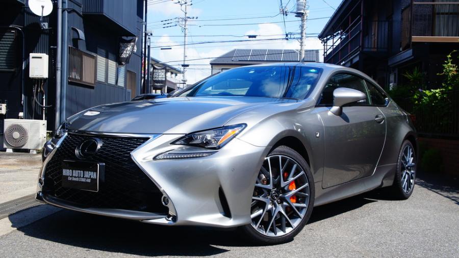 レクサスRC　キャリパー塗装COLOR:#1110 Valencia premium orange